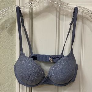 Ambrielle Super Soft Plunge Push Up Bra